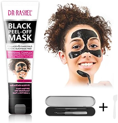 Purifying Black Mask Charcoal Peel Off Mask Blackhead Remover Mask Activated Charcoal Deep Pore Cleaning Face Mask for Nose Acne, Treatment Oil Control,60g