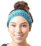 Tribal Blue Headband