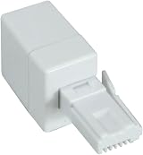 Electrovision US RJ11 to UK BT Plug Adaptor Converter view 3