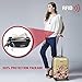 ENKNIGHT Big RFID Money Belt for Travel Running Waist Pack Fanny Pack Black