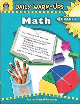 Amazon.com: Daily Warm-Ups: Math Grade 7: Math Grade 7: 9781420637984: Roddy, Heath: Books