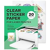 Clear Sticker Paper for Laser Printer