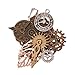 GRACEART Steampunk Gears Clock Hair pin One Size