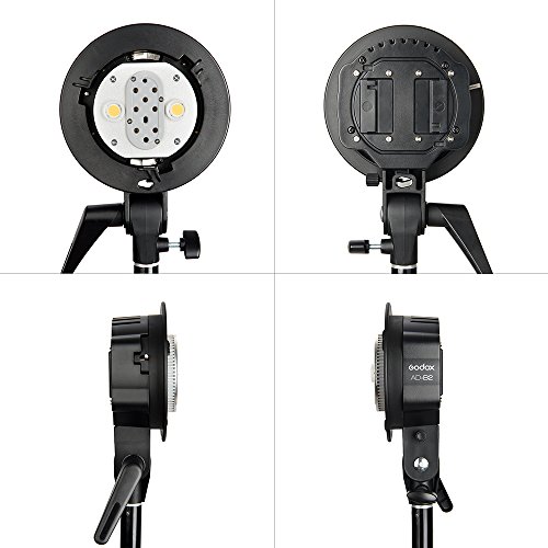 Godox WITSTRO AD-B2 AD200 Dual Power BlitzKopf Bowens Mount Double Tube Flash Head Halterung für AD200 Portable Flash Speedlite – Bild 4