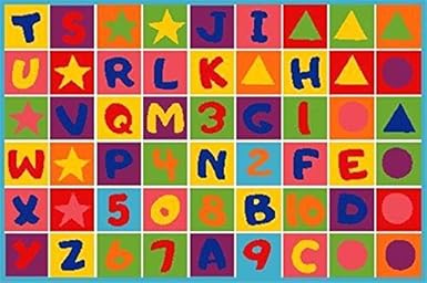 amazoncom kids children abc letters numbers school classroom 8 x 11