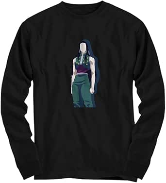 Amazon Com Candid Awe Illumi Zoldyck Hunter X Hunter Anime Manga Unisex Long Sleeve Shirt Black Small Clothing Amazon Com Candid Awe Illumi Zoldyck Hunter X Hunter Anime Manga Unisex Long Sleeve Shirt Black Small Clothing