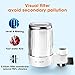 WEIEN Advanced Faucet Water Filter with Activated Carbon,Water Faucet Filtration System Removes Lead & Chlorine，High Water Flow Tap Water Purifier for Home Kitchen Bathroom - (2 Filter Included)