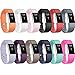 Fitbit Charge 2 Replacement Bands, RedTaro Fitbit Charge 2 Accessory Wristbands Small Large,12 Solid Colors and more Fashion Designs