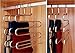 Eco life Sturdy S-Type Multi-Purpose Stainless Steel Magic Pants Hangers Closet Hangers Space Saver Storage Rack for Hanging Jeans Scarf Tie, Family Economical Storage ! (1 PCE)