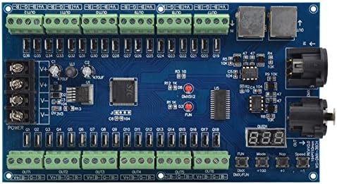ishareled HV 36CH DMX512 LED dimmer Controller,36 channel DMX decoder 13 group RGB output,LED DMX512 Driver DC5V~36V