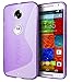 Nexus 6 Case, Cimo [Wave] Premium Slim TPU Flexible Soft Case For Google Nexus 6 (Motorola Nexus 6) - Purple