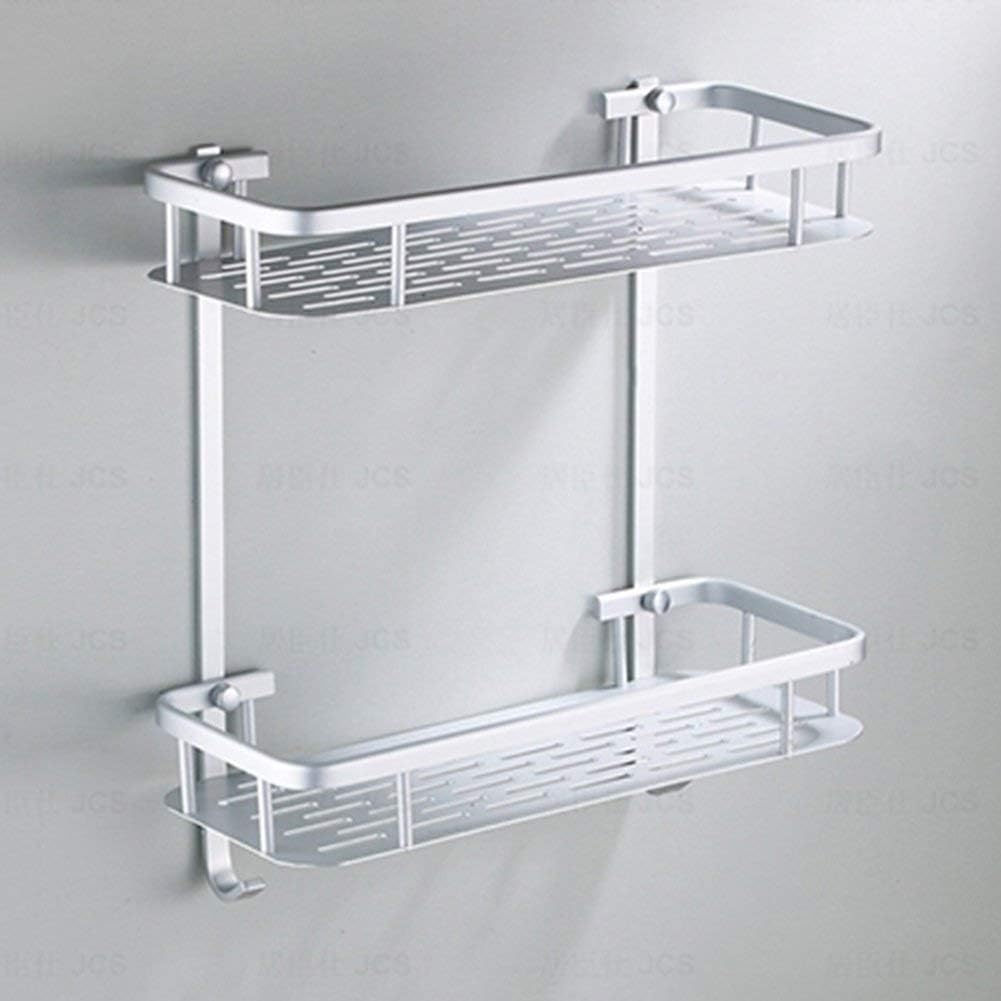 Shower Shelf,Bathroom Rectangle Chrome 