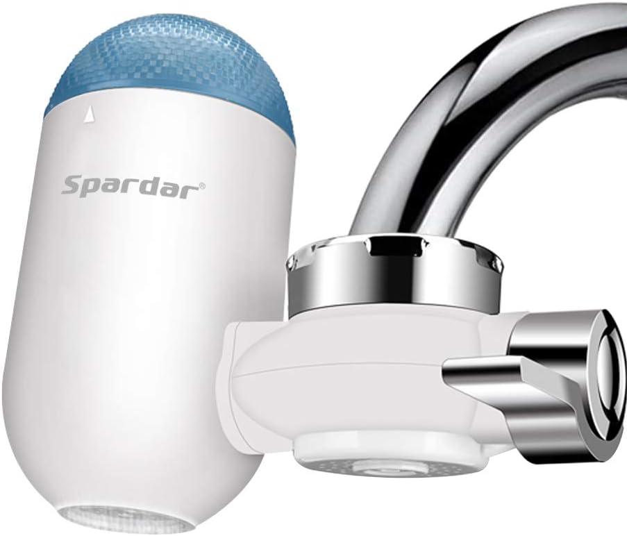 Spardar Sistema di filtraggio Rubinetto Filtro Acqua, depuratore dell`acqua di rubinetto