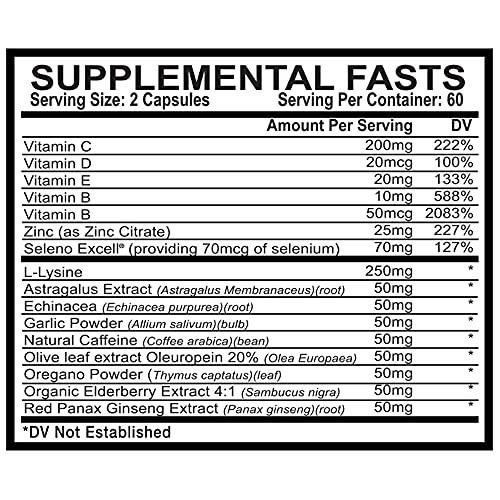 Premium Immune Support HRPAid Prodigy Life Cold Sore Medicine