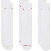 Nike Everyday Elevated Crew (3 Pairs), Multi-Color, X-Large