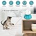 PETNF Cat Laser Toys, 3 in 1 Tumbler Interactive Cat Toys, Automatic Laser and Feather Toys for Indoor Cats Kittens Pets, USB Rechargeable Automatic Cats Chaser Toy,3 Speed Modes 3 Timer Settings