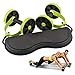Roll N Flex Ab Roller Abdominal Muscle Trainer and Flex Workout