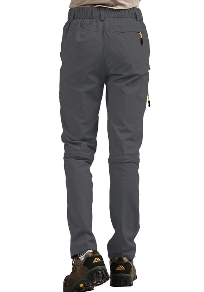 ladies zip off cargo trousers