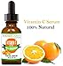 Todorganic Suero de Vitamina C - 20% Con Acido Hialuronico y Vitamina E, Repara Daño Solar, Líneas finas, Manchas de la Cara, Anti-Envejecimiento, Repara Las Ojeras, Anti-Arrugas, Cuidado de la Piel, El Mejor Suero ORGÁNICO 100% Natural, Tema Profesional 1 oz. Facial
