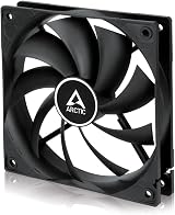 ARCTIC F12 PWM 120 mm Fan Black 230-1350 RPM Push Pull Quiet 0.3 Sone