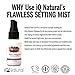 iQ Natural Flawless Spritz Makeup Setting Spray | Hydrating Finishing Mist With Essential Oils, Anti-Oxidants, Green Tea Extracts, Vitamins A & E | All Day Makeup Extender - fl oz