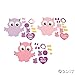 Foam Valentine Owl Ornament Craft Kit (1 Dozen)/arts & Crafts/valentine's Day/activities/toys/school Projects