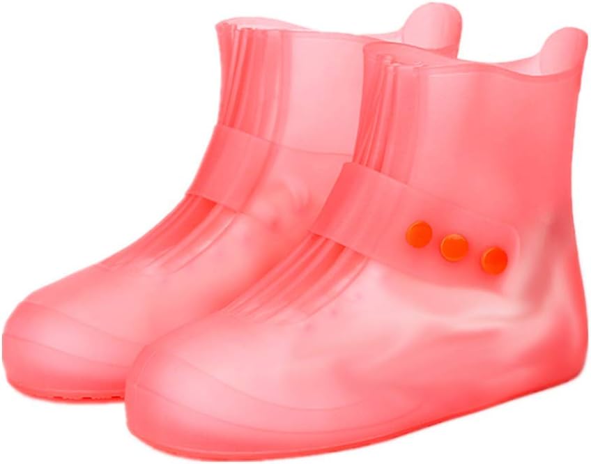 pink overshoes