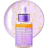 PURITO Retinol 0.1% + Retinal 0.1% Serum for Sensitive Skin, 1.01 fl.oz | Anti-Aging Facial Serum, Wrinkles &amp; Fine Lines, Dual Retinoids with NAD+, Elasticity &amp; Skin Texture, Korean Skincare