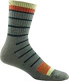 Darn Tough Via Feratta Micro Crew Cushion Sock - Men's Olive Large