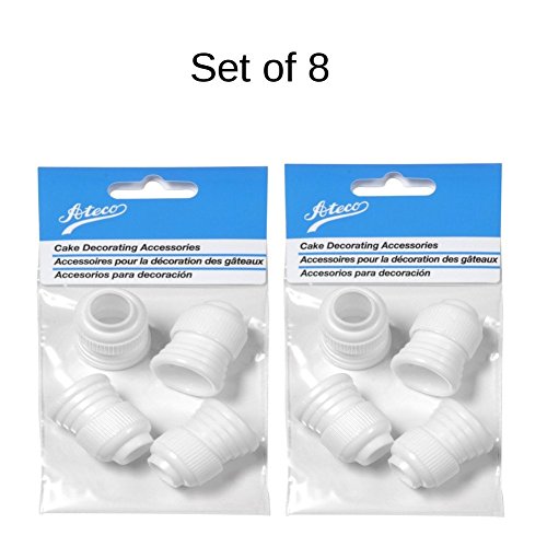 Ateco 8-piece set of standard couplers (8 count)