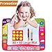 Aqua Doodle Mat, 4 Colored Water Drawing Painting Writing Educational Toy Mat Board + 2 Magic Pen Learning Doodle Gift + Cartoon Seal for Children Baby Toddlers Kids Boys Girls (31.5 X 23.6 Inches)