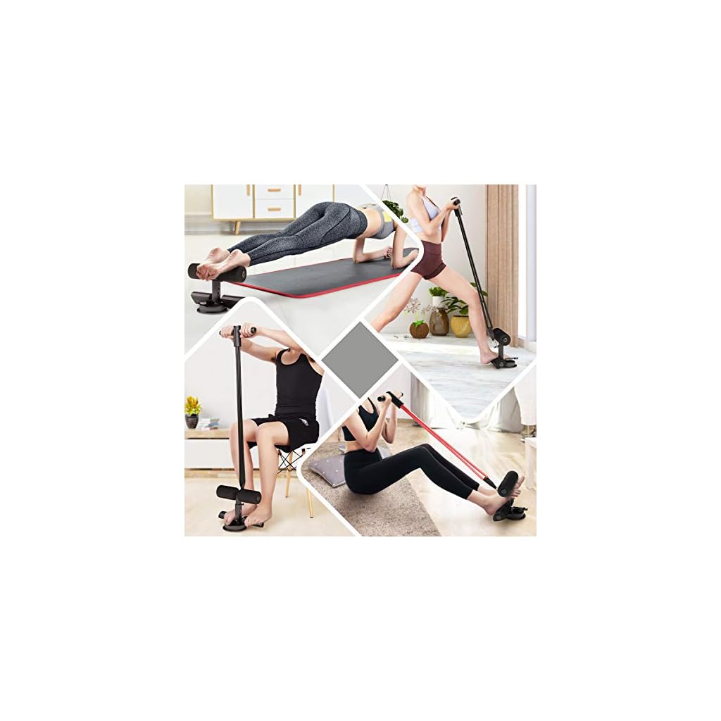 portable & adjustable sit up bar for home workout