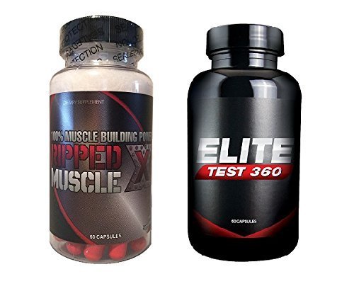 Ripped Muscle X and Elite Test 360 Bundle