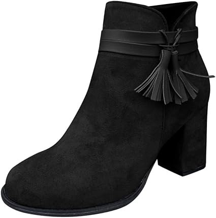wide width fringe boots