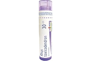 Boiron Rhus toxicodendron 30ch,Homeopathic medicine. Each tube contains 4 g (approximately 80 pellets)