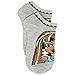 Monster High Little Girls 6 pack Socks (6-8 Girls (Shoe: 10.5-4), Doll Multi)