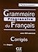Grammaire Progressive du Francais: Corriges (French Edition)