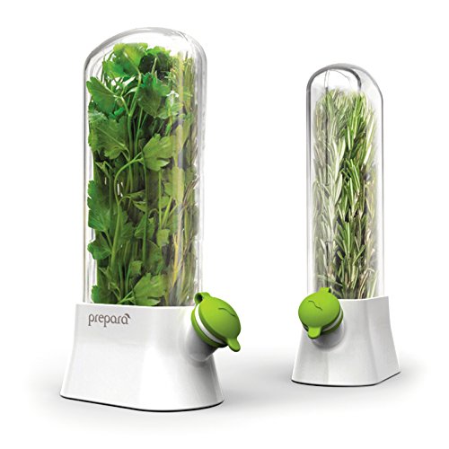 Prepara Eco Herb Savor Pod, Green 6.2 x 2.9 x 10.7 inches