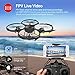 DBPOWER Drone U818A Discovery FPV WiFi Drones with Camera for Beginners/Kids/Teens,Quadcopter UAV with Altitude Hold/Headless Mode /3D Flips& 2 Batteries, Big Size