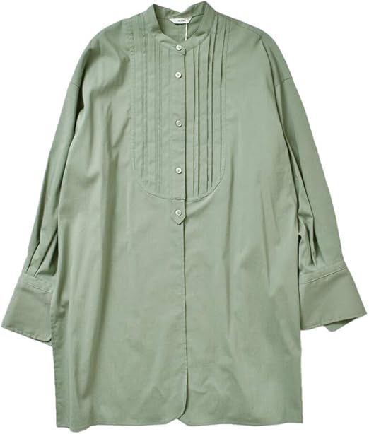 Amazon クラネ Clane 2wayピンタックドレスシャツ 3012 ワンピース チュニック 通販