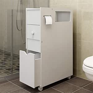 SongMyao Estante de Almacenamiento de Baño Cuarto de baño WC Armario de