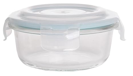 Cristal contenedor de almacenamiento de alimentos - Horno ...