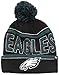 '47 NFL Women's Ellie Cuff Knit Beanie with Pom