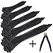 KASZOO Cable Ties 500 Pcs Nylon Zip Ties with Self-Locking 4/6/8/10/12 Inch, Black, UV Resistant, Wire Cutter