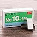 Chige No.10-1M Flat Clinch Small Staples for Office Stapler - 5 Boxes (5000 Staples)
