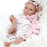 Paradise Galleries Lifelike Newborn Great to Reborn Great to Reborn Baby Doll, Bundle Of Joy, Girl Doll Crafted in Soft Vinyl and Weighted Body, 17 inch