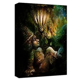 Canvas Wall Art Creative Illustrations Canvas Prints Home Artwork Decoration for Living Room,Bedroom - 12x18 inches