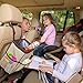 Creathing Leakproof Car Trash Can [3 Gal] Slim Design Garbage Bin– Universal Fit in Cars, Trucks, SUVs, for Floor, Console or Seat Hanging (Beige)