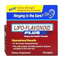 Lipoflavonoid Plus Unique Ear Health 100 Caplets (2 Pack)