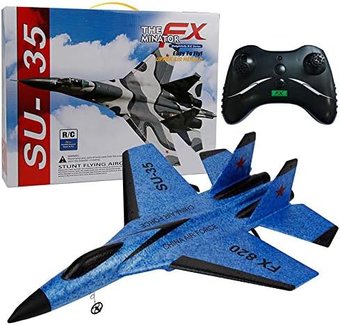 Jersh★ Drone Toys,Fx-820 Model Fixed Wing Small SU / Su 35 Remote Control Aircraft Glider Remote Control Helicopter Plane Glider Airplane EPP Foam 3.5CH Toys